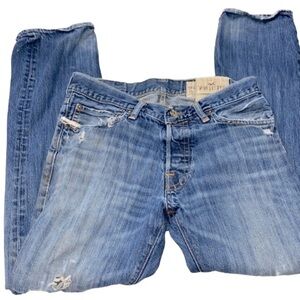 Hollister Huntingdon low rise slim straight vintage means jeans size 31/30